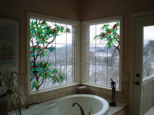 Ванная с окном